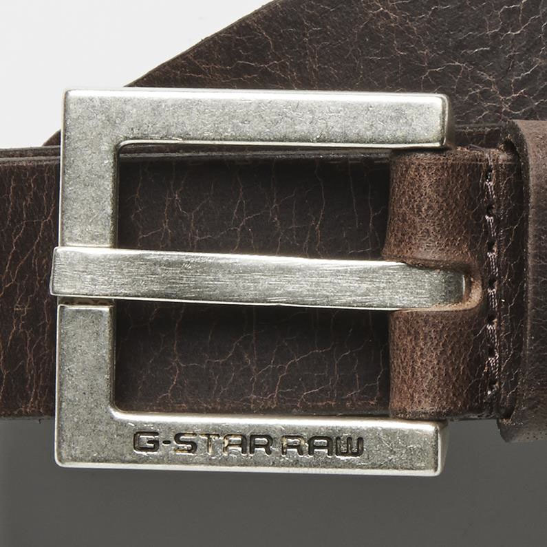 NWT Men’s G-Star Raw Duko Leather Belt Dark Brown Size 28 30 32 34 36 SOLD OUT
