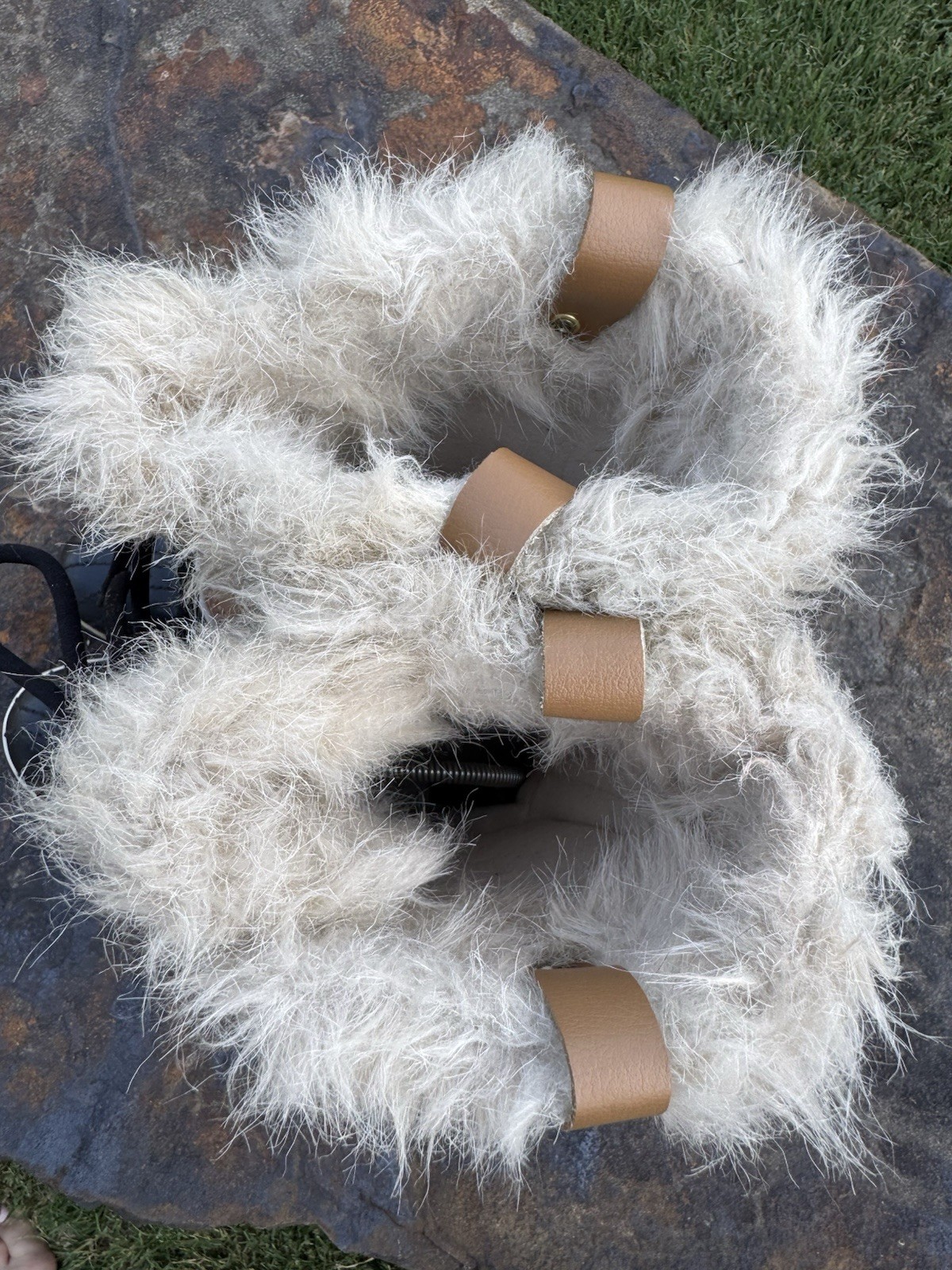Sorel Tofino II Cate Waterproof Fur Lined Canvas Tall Duck Winter Boot Size 9