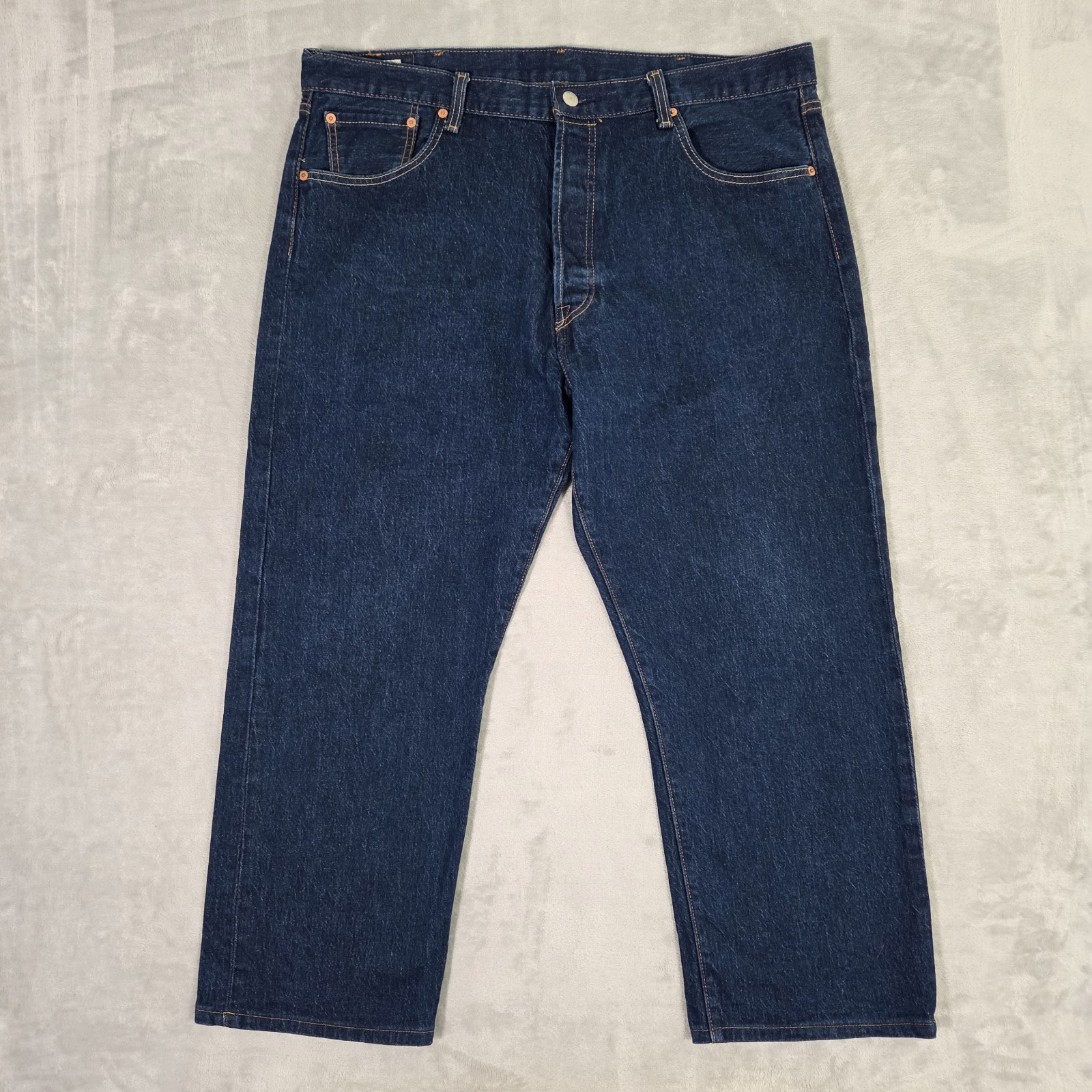 Levi’s Premium 501 ’93 Straight Leg Jeans Mens 40×26 Blue Medium Wash Button Fly