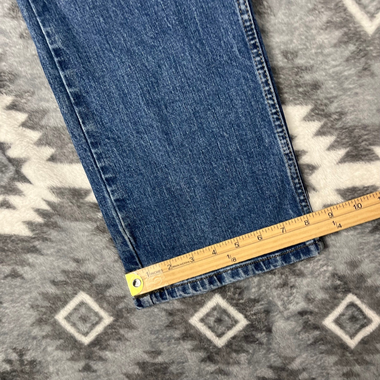 Wrangler Retro Slim Boot Jeans Mens 32×34 Medium Wash Blue Denim 112353227
