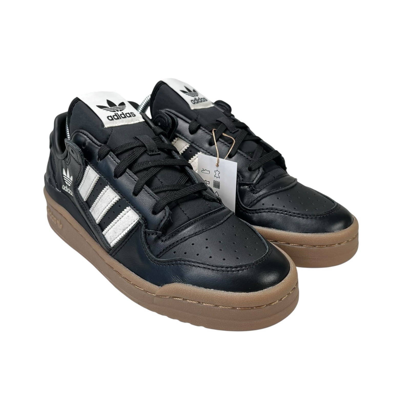 Adidas Forum Low CL Black White Gum JQ0208 Shoes Men’s Size’s 7.5 – 10.5