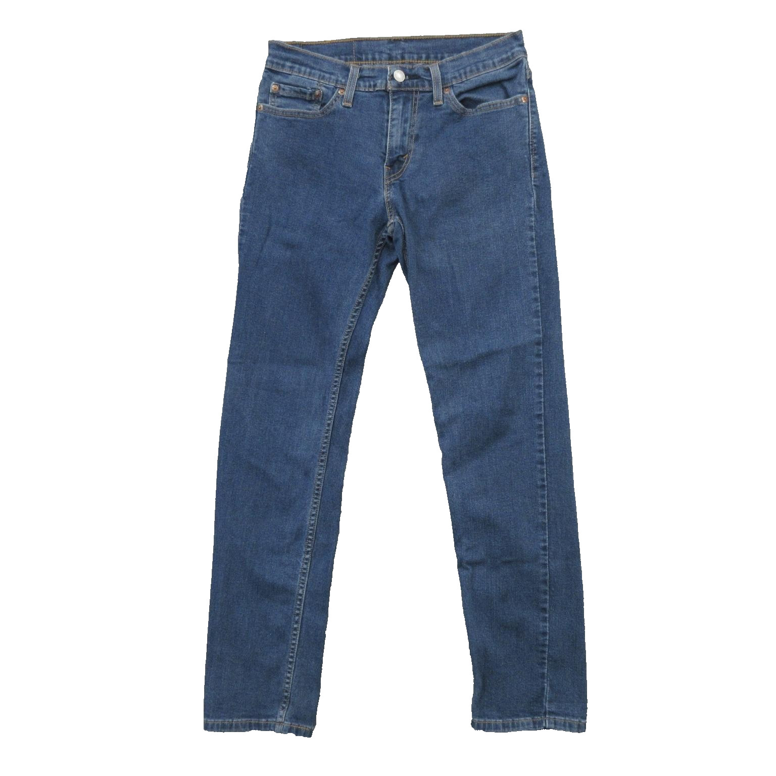 Levis 511 Jeans Mens 28×28 (Tag28X30) Blue Slim Fit Stretch Denim Tapered Leg