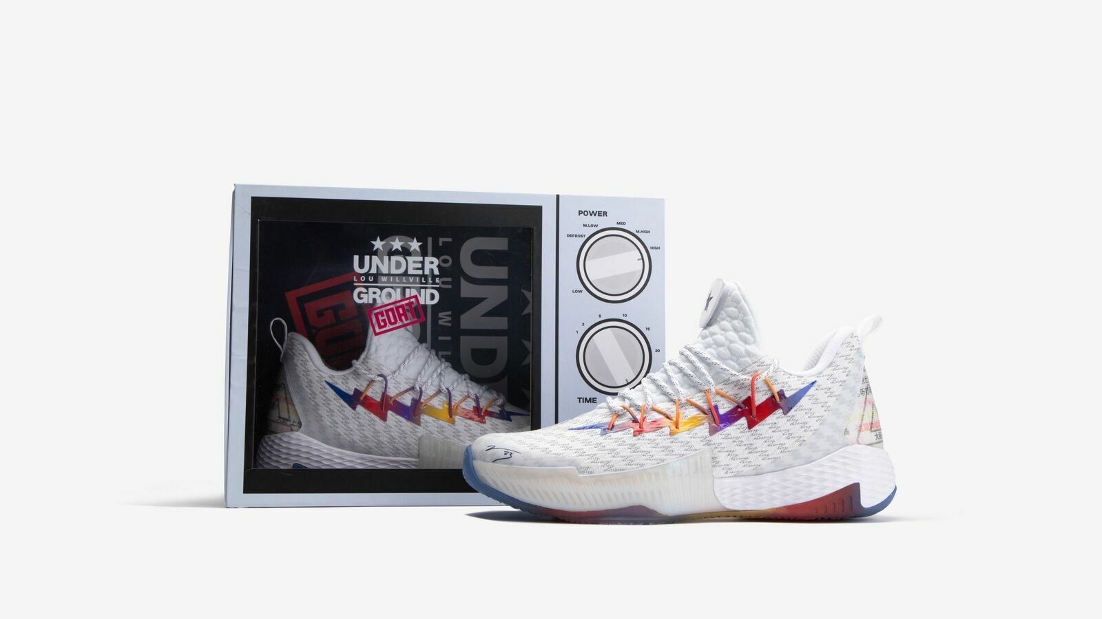 Peak Crazy 6 x Willville Package Signature Basketball TE93666 Sz: 6.5-11