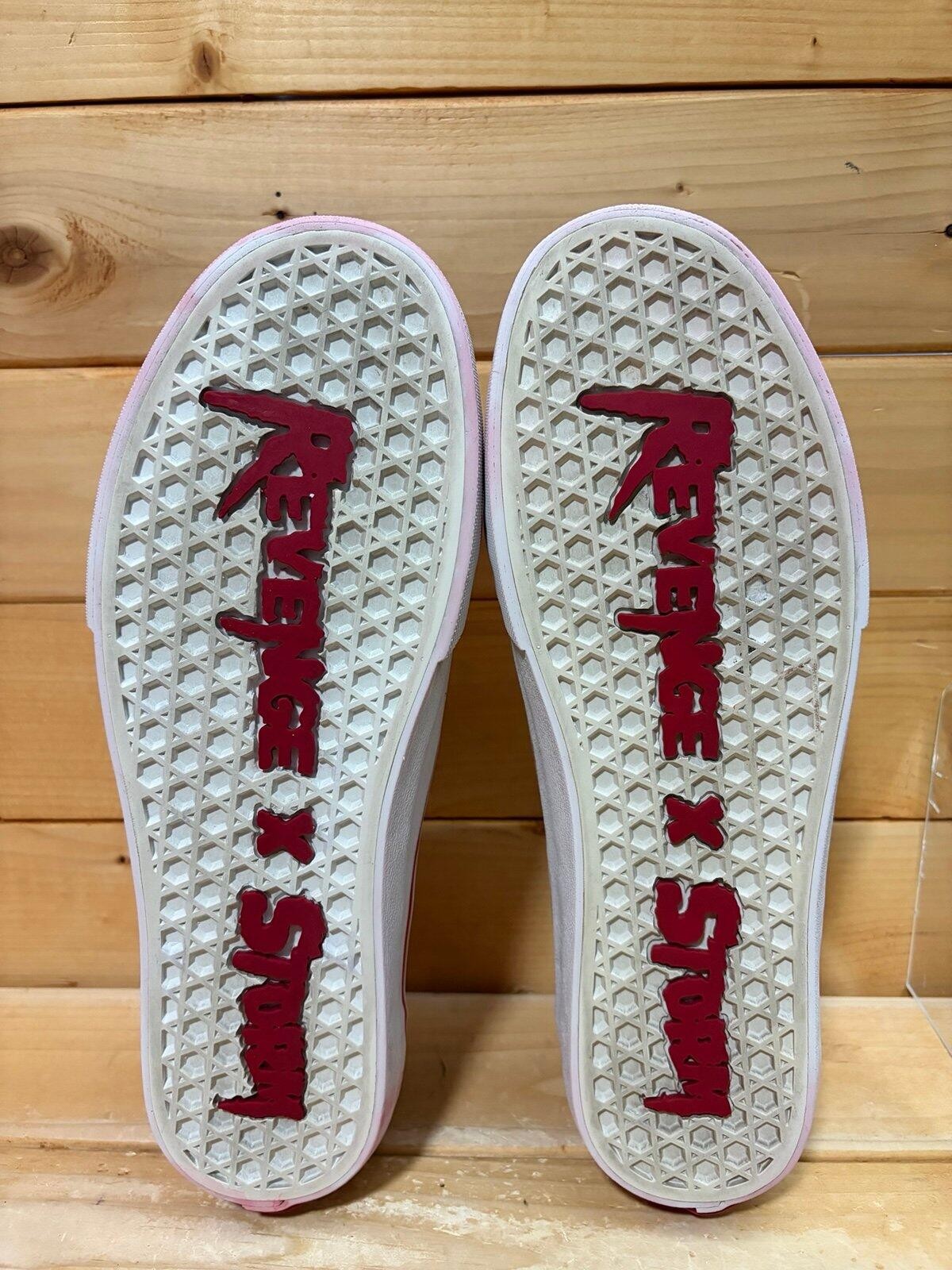 Revenge X storm red / fire vans style shoes – Mens size 9
