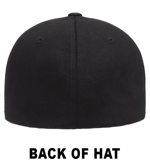 GENESIS Logo Embroidered Flexfit Hat Flat and Curved
