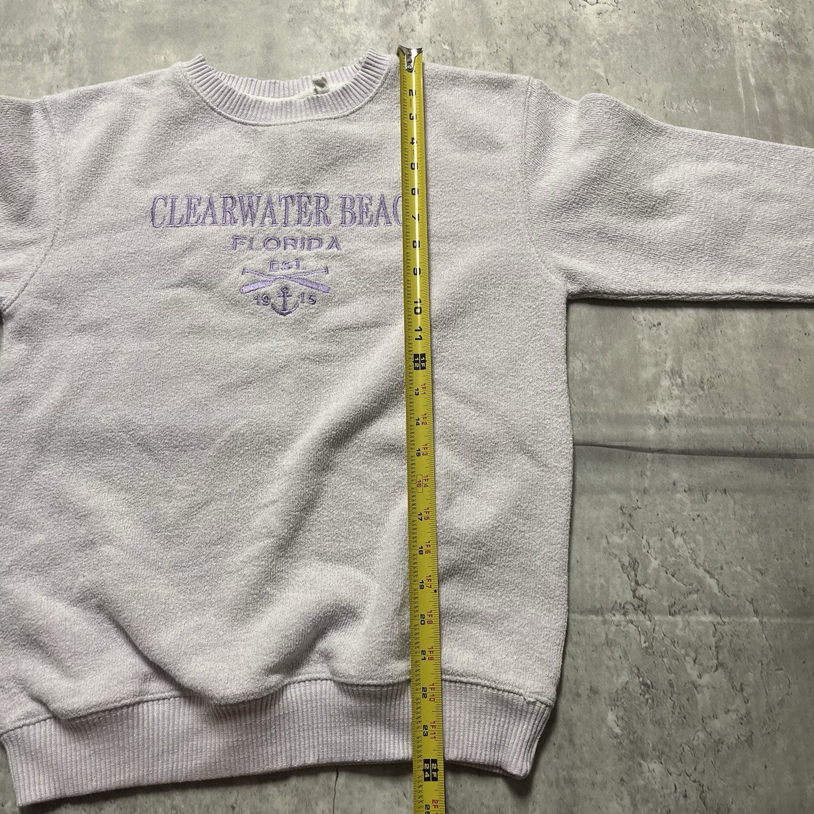 Camstone Usa Clearwater Beach Florida Purple Size Medium Womens Strecth