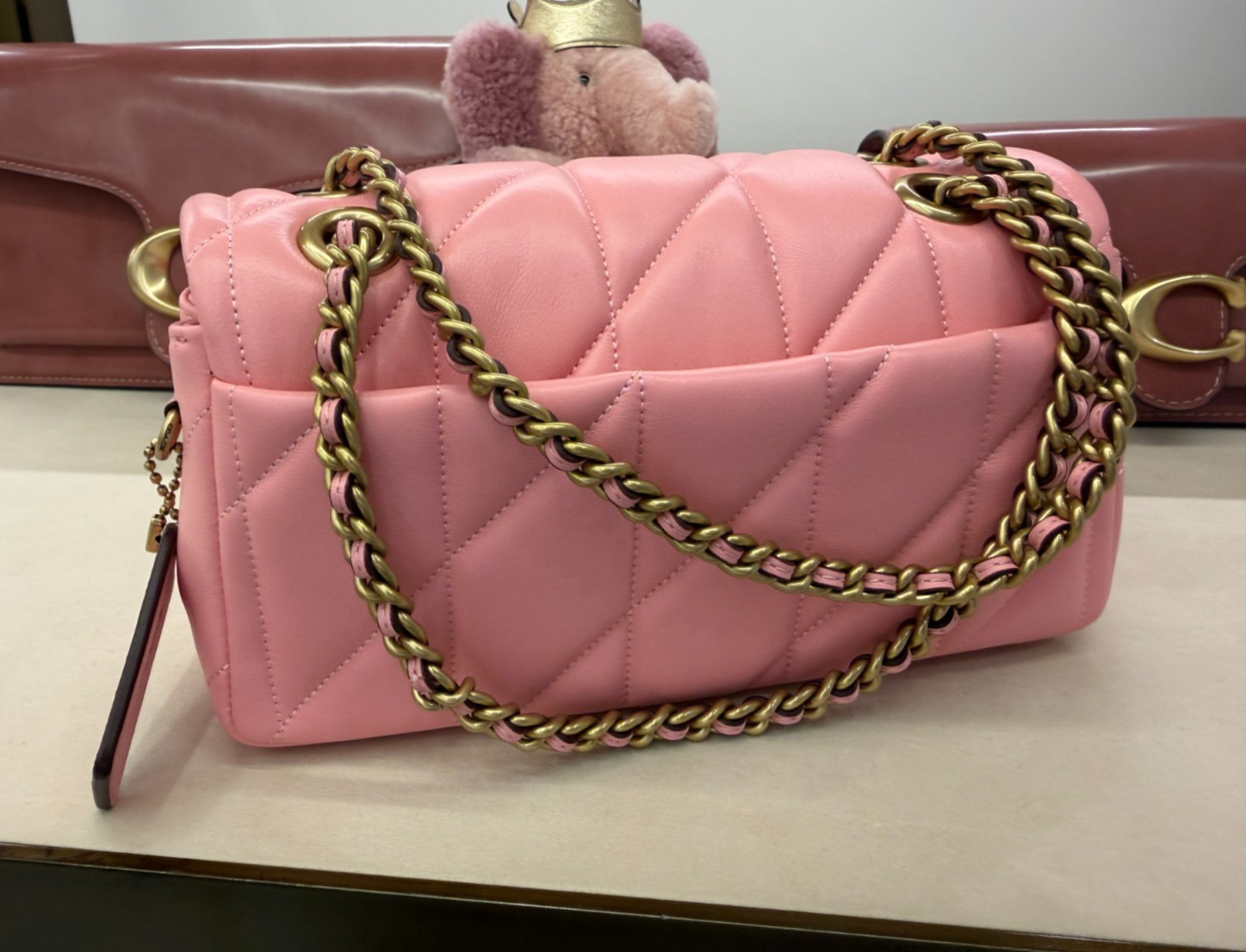Coach Quilted Tabby Shoulder Bag 20 with Chain_CP149 B4VDT_NWT_Expedited