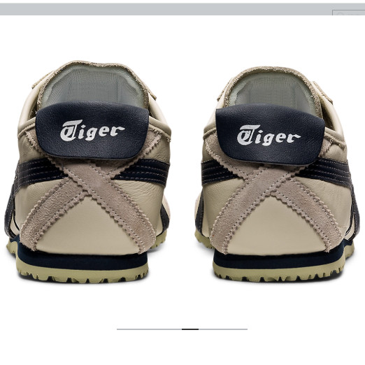 Onitsuka Tiger Mexico 66 Birch Peacoat 1183C102 200 Ivory Dark Navy StripesJPN