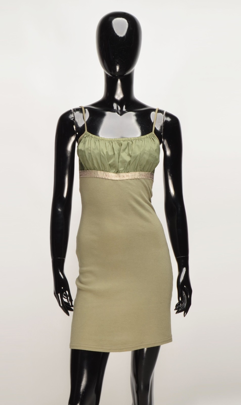 Vintage Morgan de Toi Y2K Cami Empire Waist Spaghetti Strap Mini Dress S?