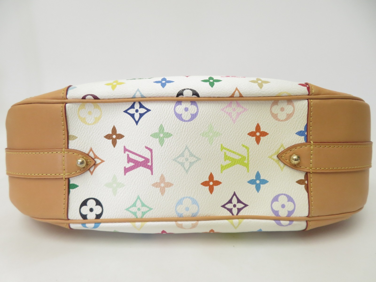 Authentic Louis Vuitton Monogram Multicolor Greta Shoulder Bag M40195 S#52731