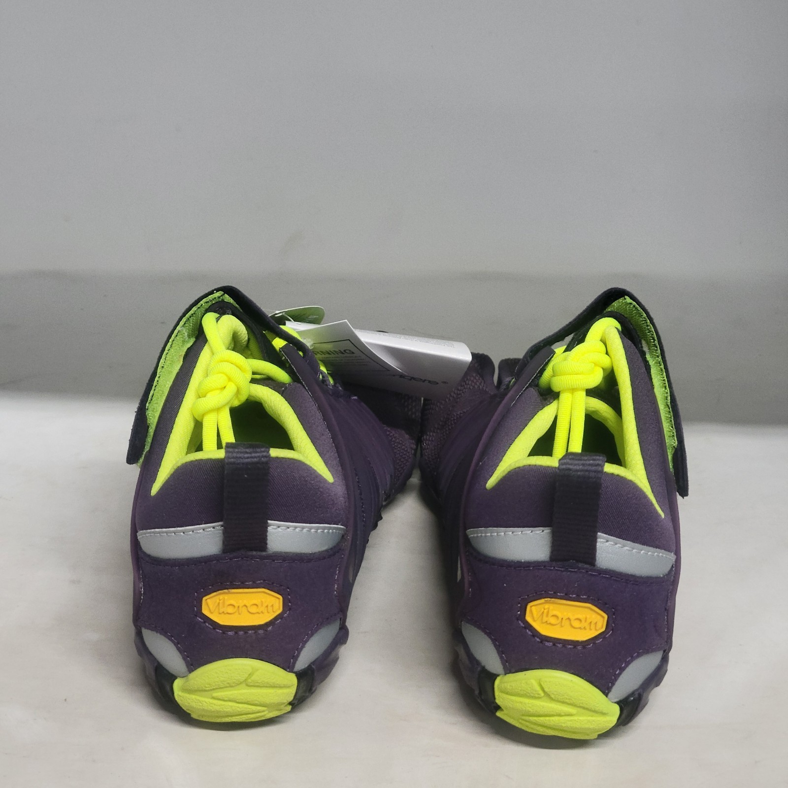 Vibram 5 Finger V-Train SNEAKERS Nightshade/ Yellow Womens Size 8.5-9