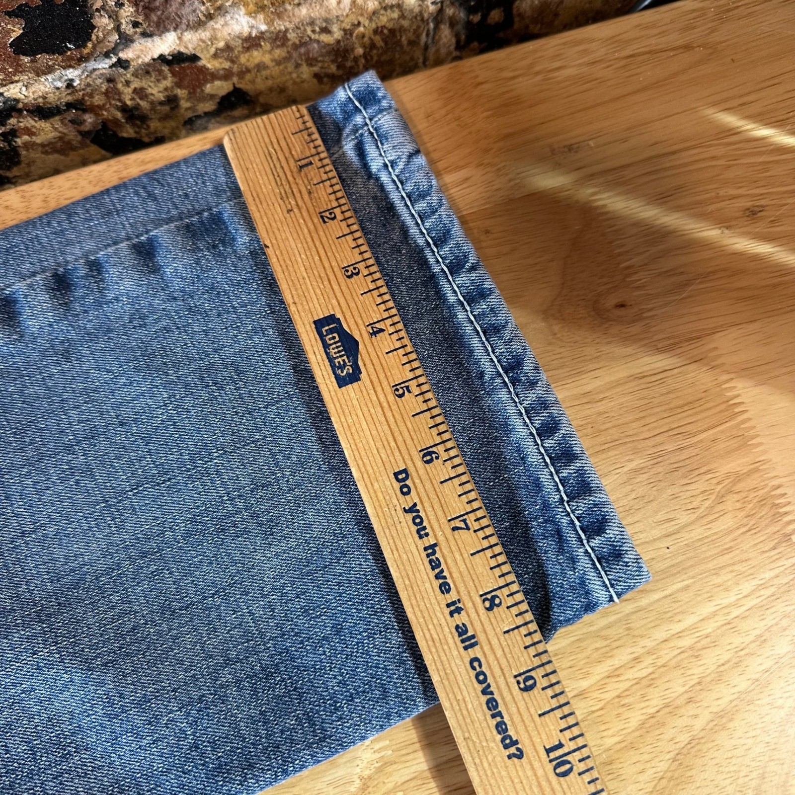 Ariat M2 Traditional Relaxed Fit Bootcut Blue Jeans Western Workwear Mens 36×32