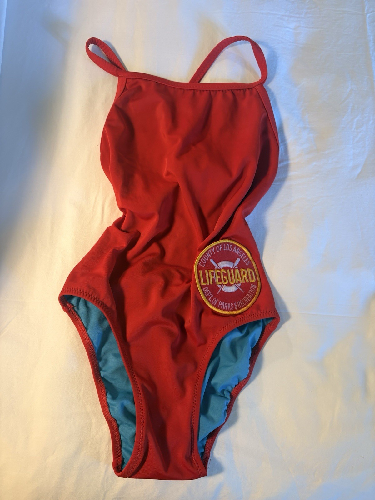 Lifeguard Bikini One Piece Swimsuit Size Small Water Safety Products Made USA