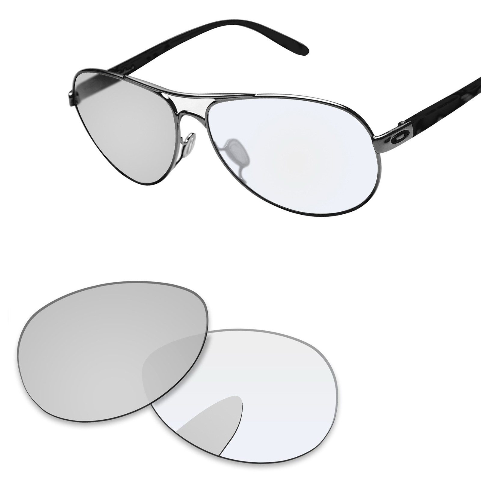 Lenslog Polarized Replacement Lenses For-Oakley Feedback OO4079 Multi-Options