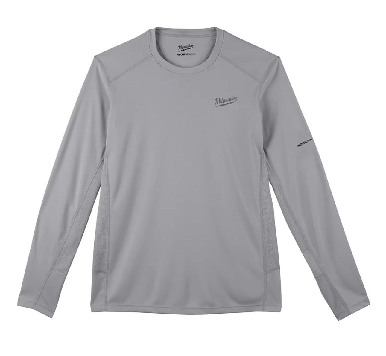 New Milwaukee 415G-L Workskin Lightweight Performance Shirt Long Sleeve Gray Lg