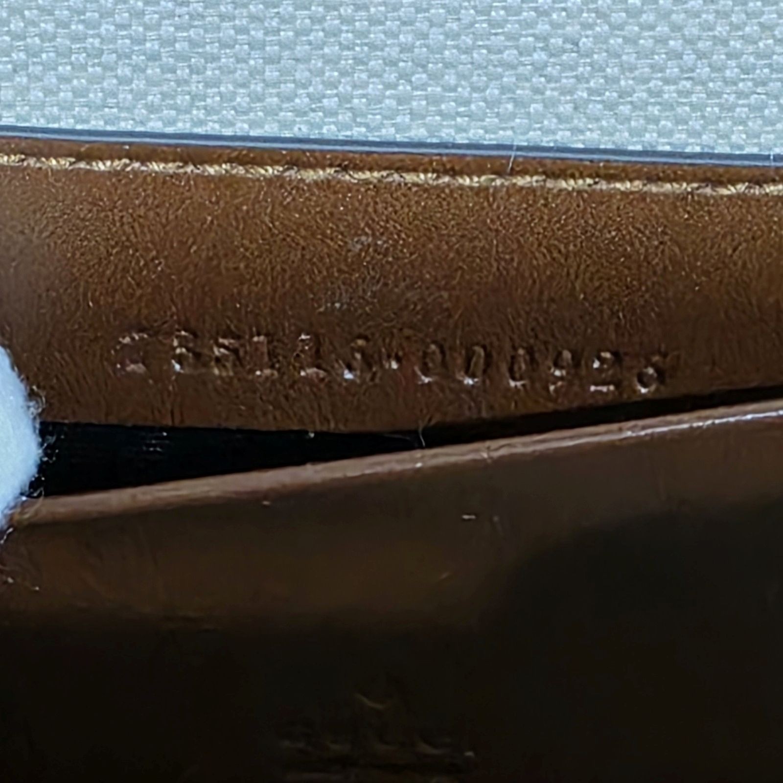 Gucci Bamboo 1947 Handbag Mini Beige Bag 17x12x5cm SN:735116000926