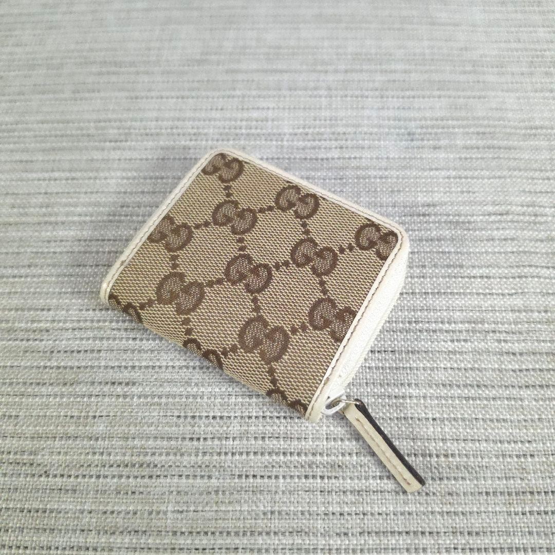 Unused Condition GUCCI Gucci GG Canvas Coin Case Small Change Wallet