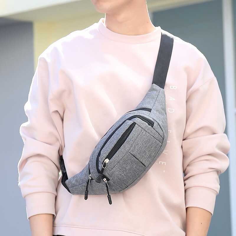 Men Women Fanny Pack Belt waist Bag Cross body Sling Shoulder Travel Sport Lot