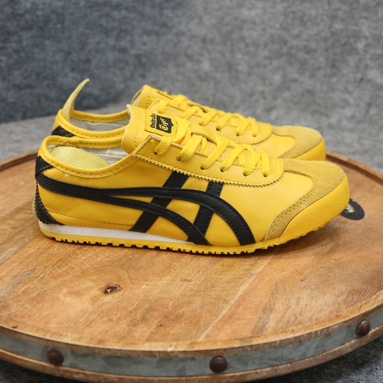 Onitsuka Tiger Mexico 66 Asics Mens Size 5.5 US Kill Bill Sneakers Yellow Black