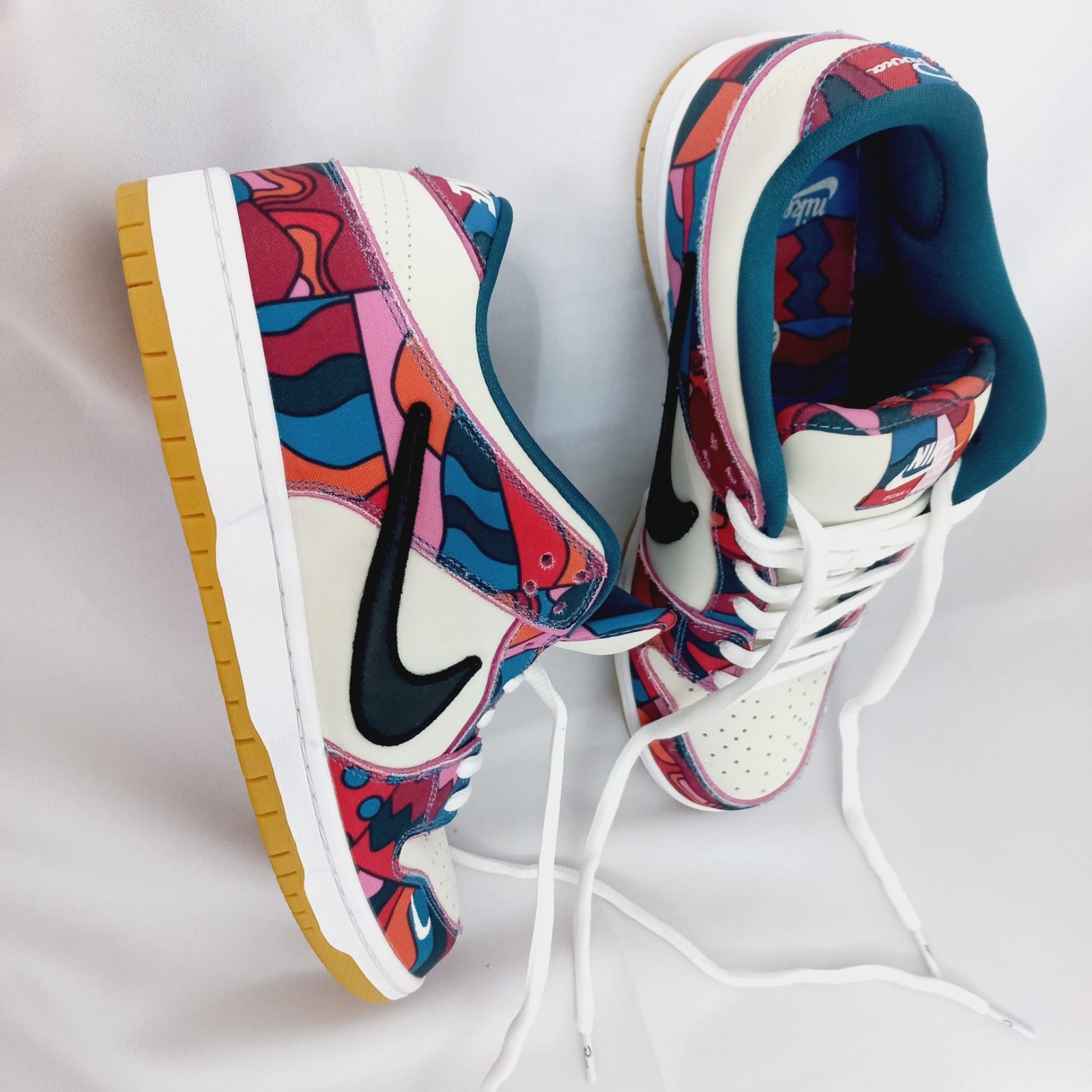 Nike SB Dunk Low Pro x Parra Abstract Art 2021 DH7695-600 Men’s Size US 10 Used