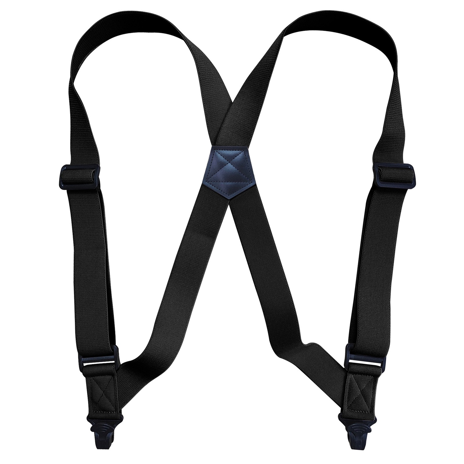 Outdoor Leisure 3.8cm Men’s Suspenders with Plastic Clips Trouser Braces Sturdy
