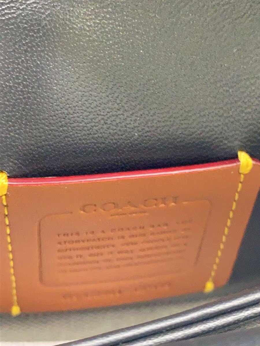 COACH THE TABBY BAG Shoulder Bag Leather BLK CP149 from Japan