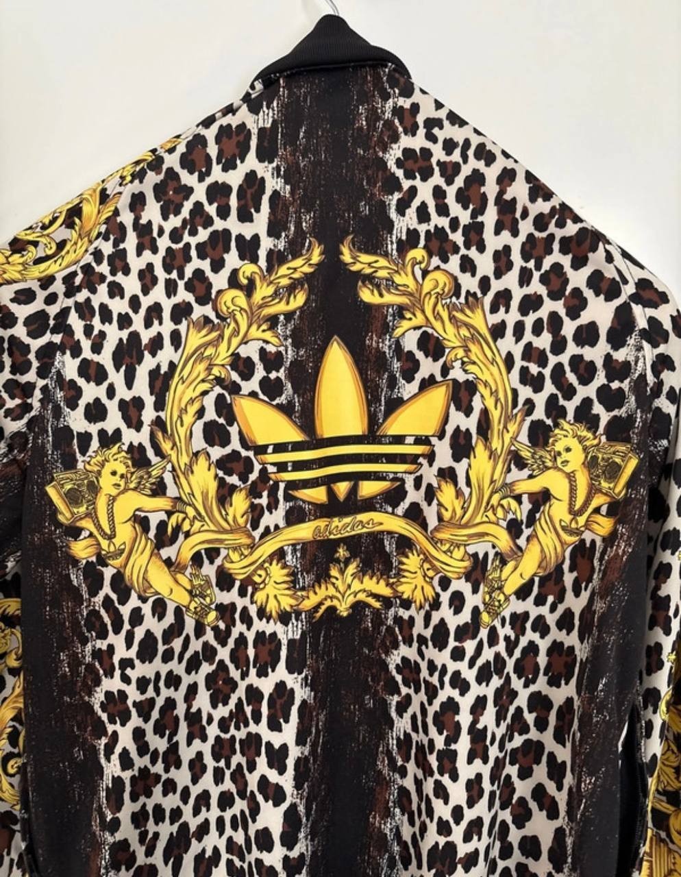 Adidas Jeremy Scott Leopard TT Rare Gold Leopard Collab limited