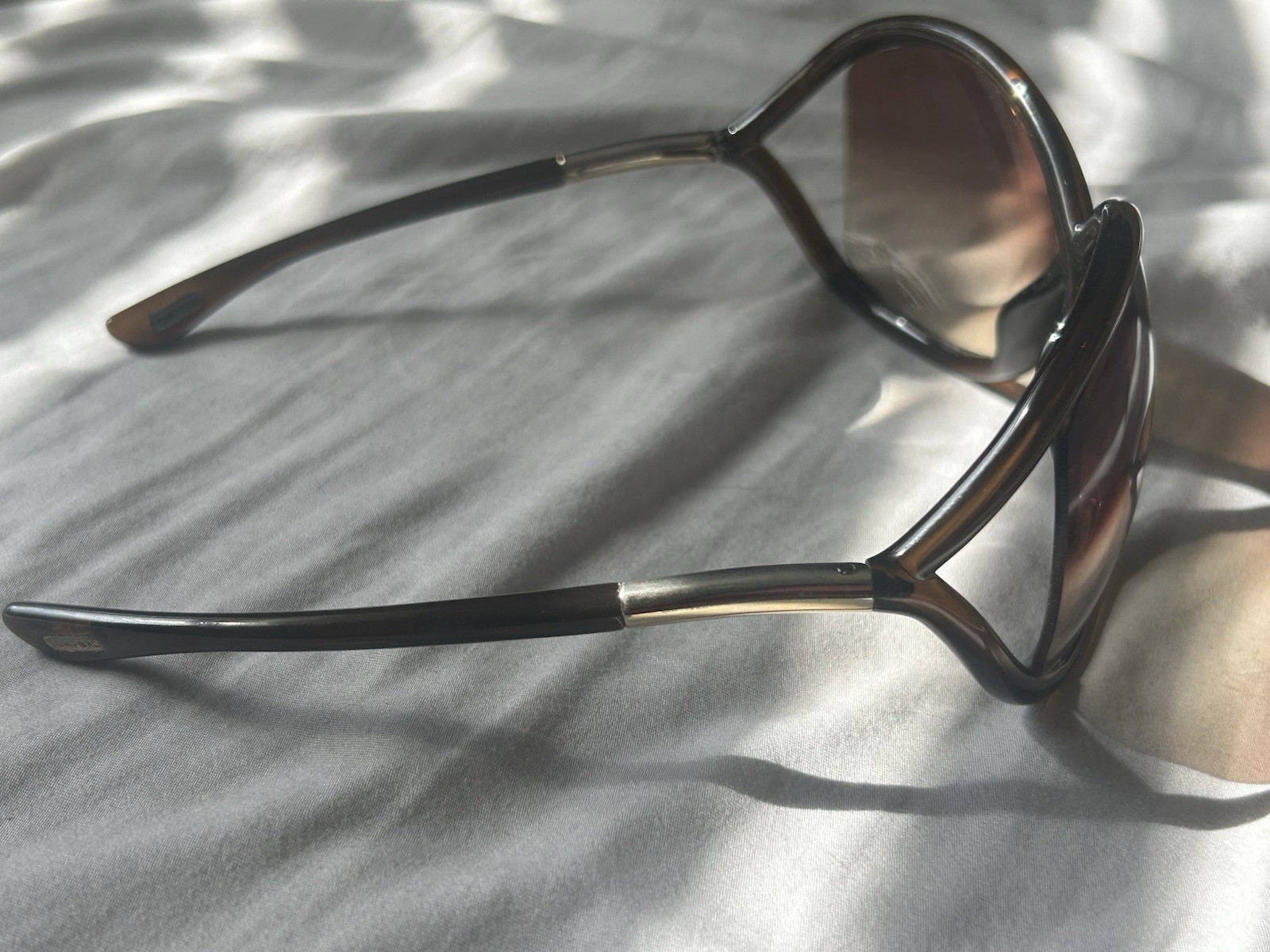 Tom Ford Women’s Brown Gradient Oversized Sunglasses