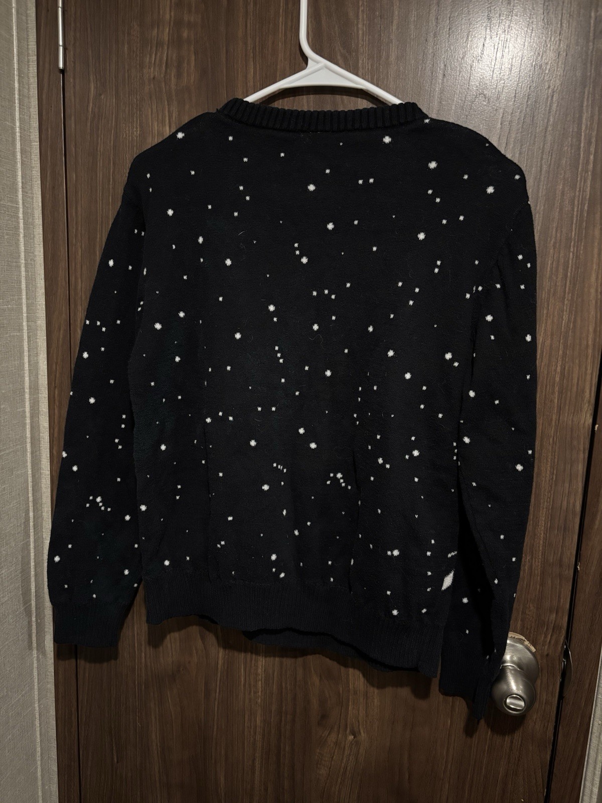 Star Wars Darth Vader Christmas Sweater Size Kids Youth L Pre-Owned