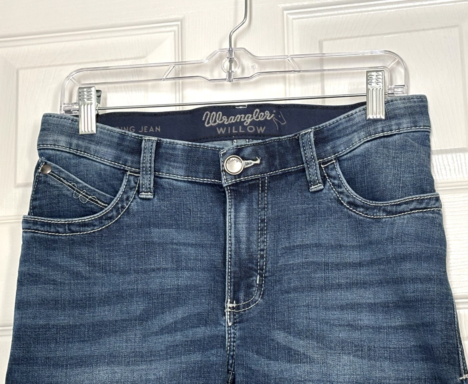 WRANGLER Willow Ultimate Riding Jeans Womens Sz 7 30×32 Rodeo Western Stretch