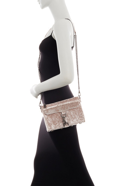 NWT Rebecca Minkoff Velvet Mini M.A.C Crossbody Bag $175 in Putty~~ON SALE!!