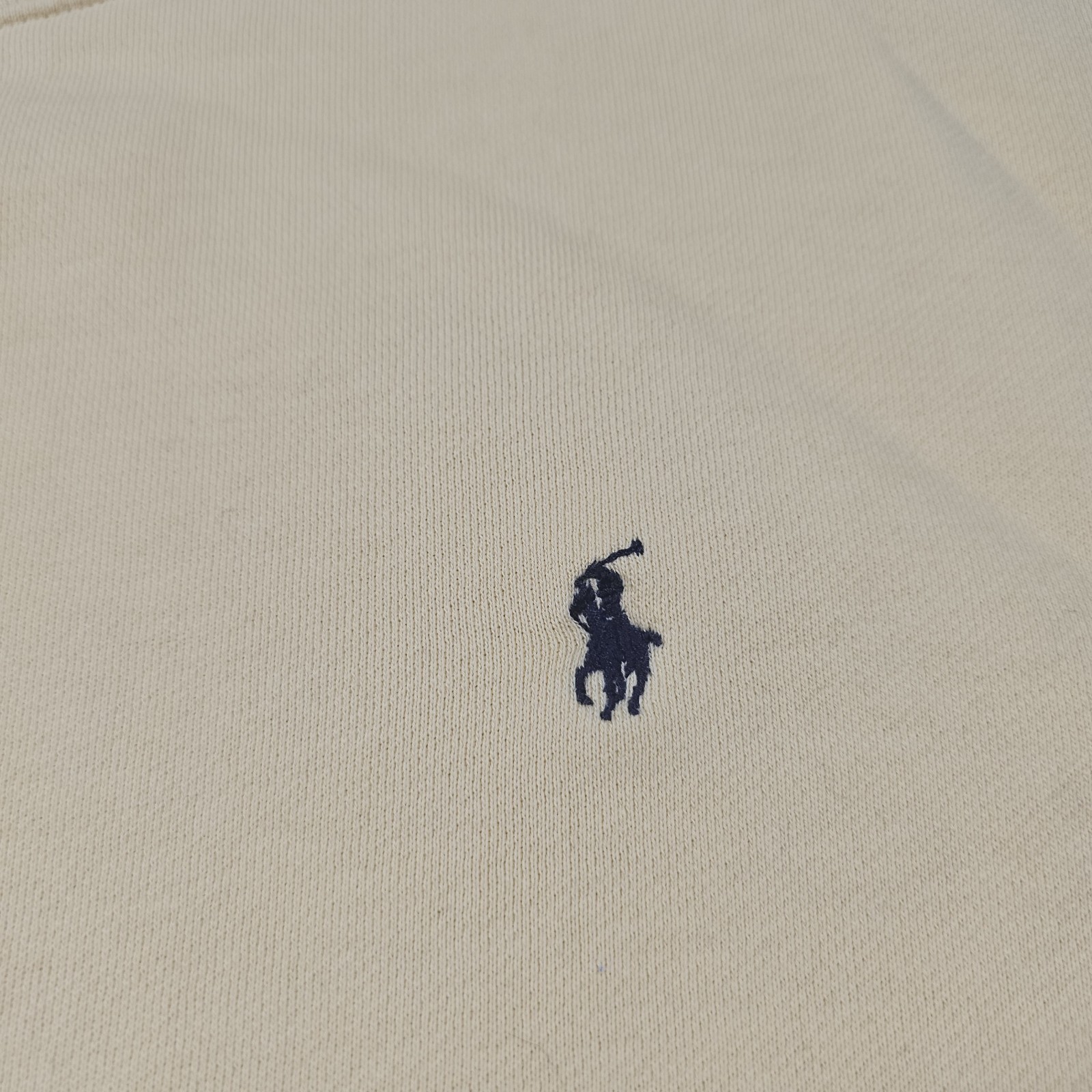 Vintage Polo Ralph Lauren Crewneck Sweatshirt Yellow Paint Splat Men’s Large 90s
