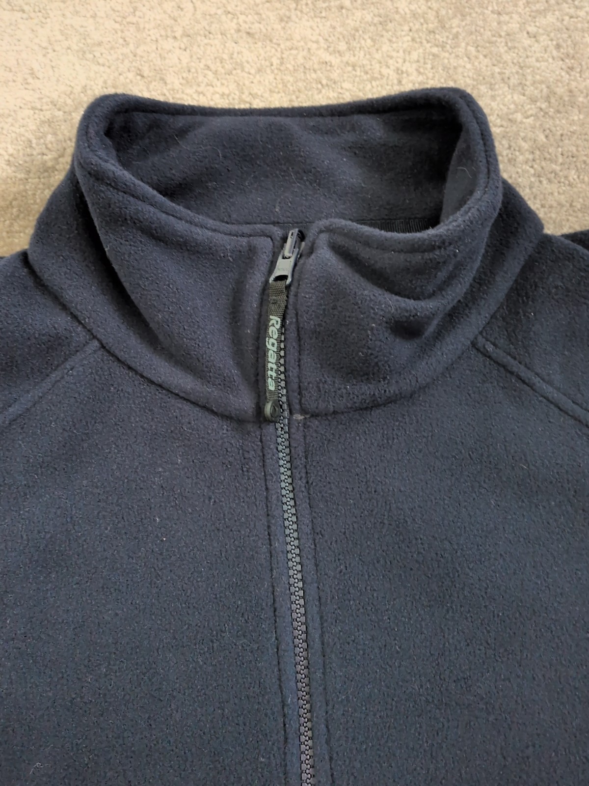 Regatta Thor III navy men’s full-zip anti-pill quick-dry fleece #TRF532 XXL