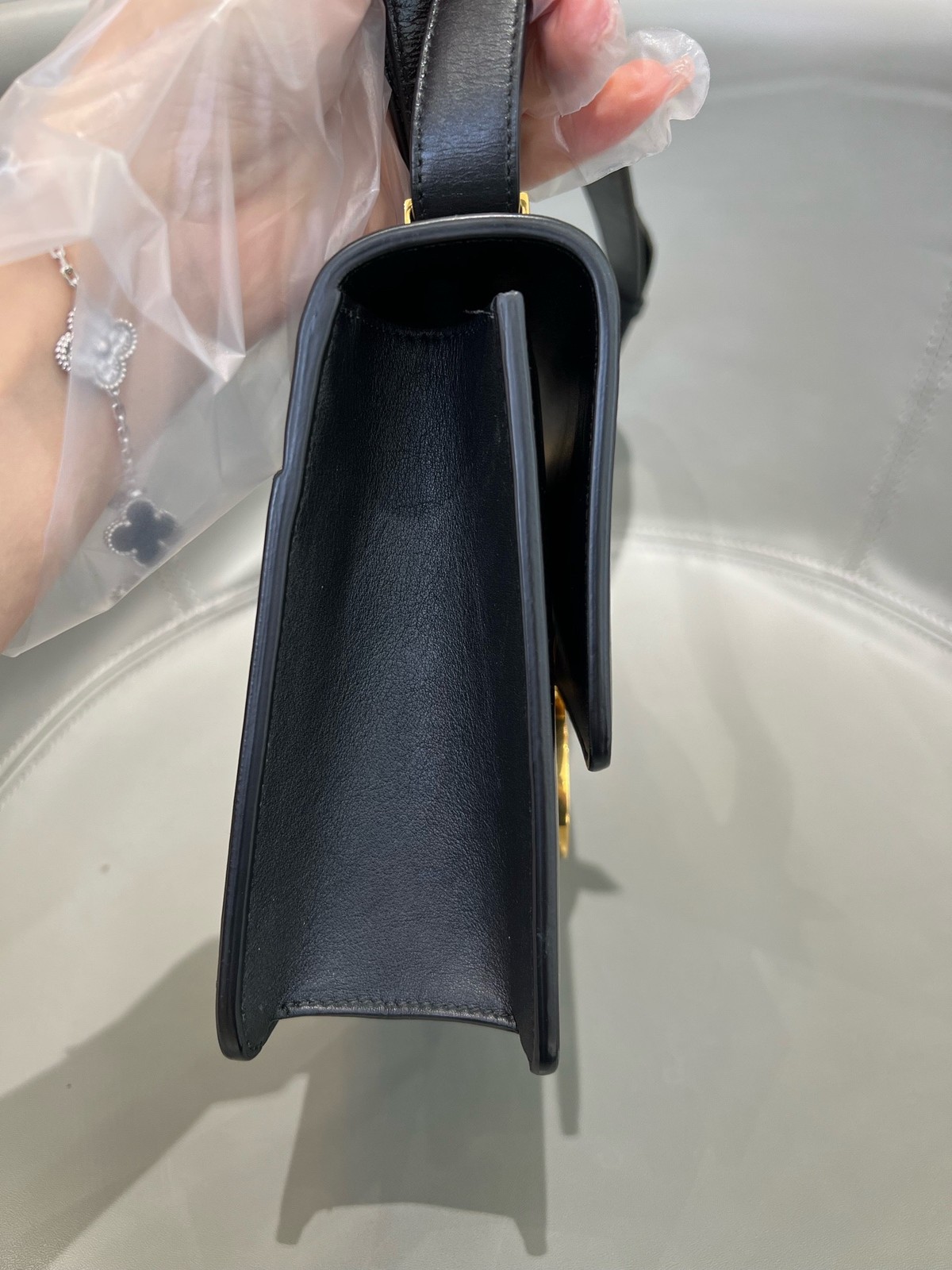 Dior Pre-Owned Authentic Crossbody Bag Black 24*17cm Free Tracked Shipping