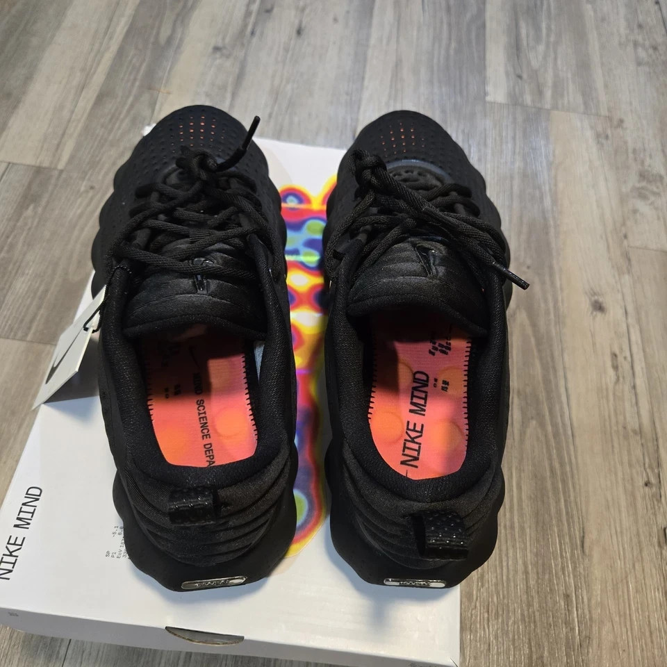 Verified✅Nike Mind 002 Black Hyper Crimson HQ4308-001 New Men with Size 10