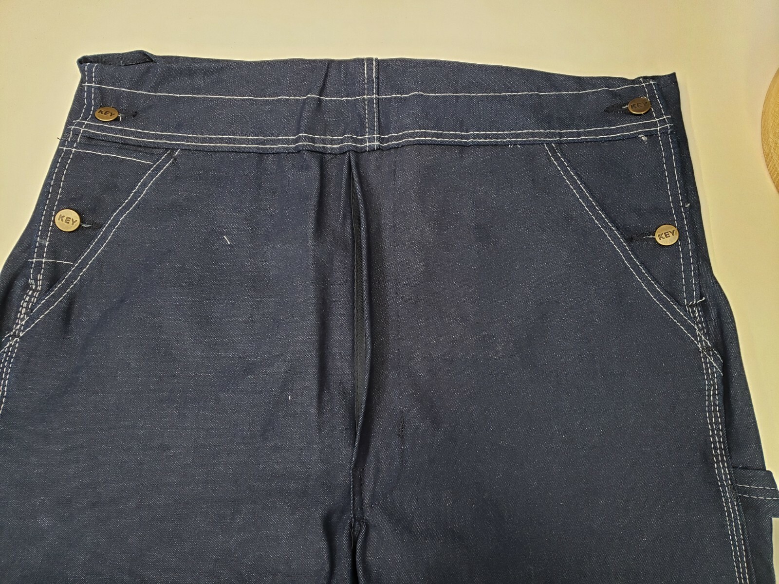 NEW Mens Authentic KEY IMPERIAL Carpenter Bib Overalls 100% Cotton
