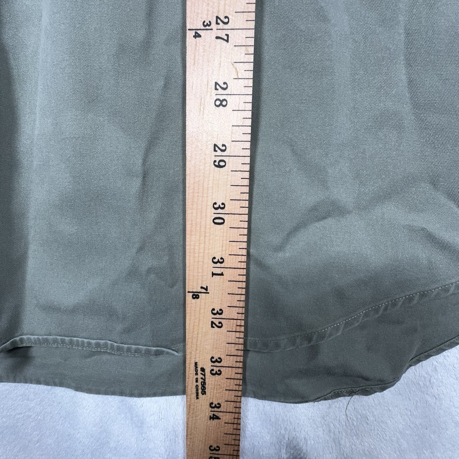 Norsport Button Down Shirt Men’s XL Tall Long Sleeve Cotton Green Nautical Logo