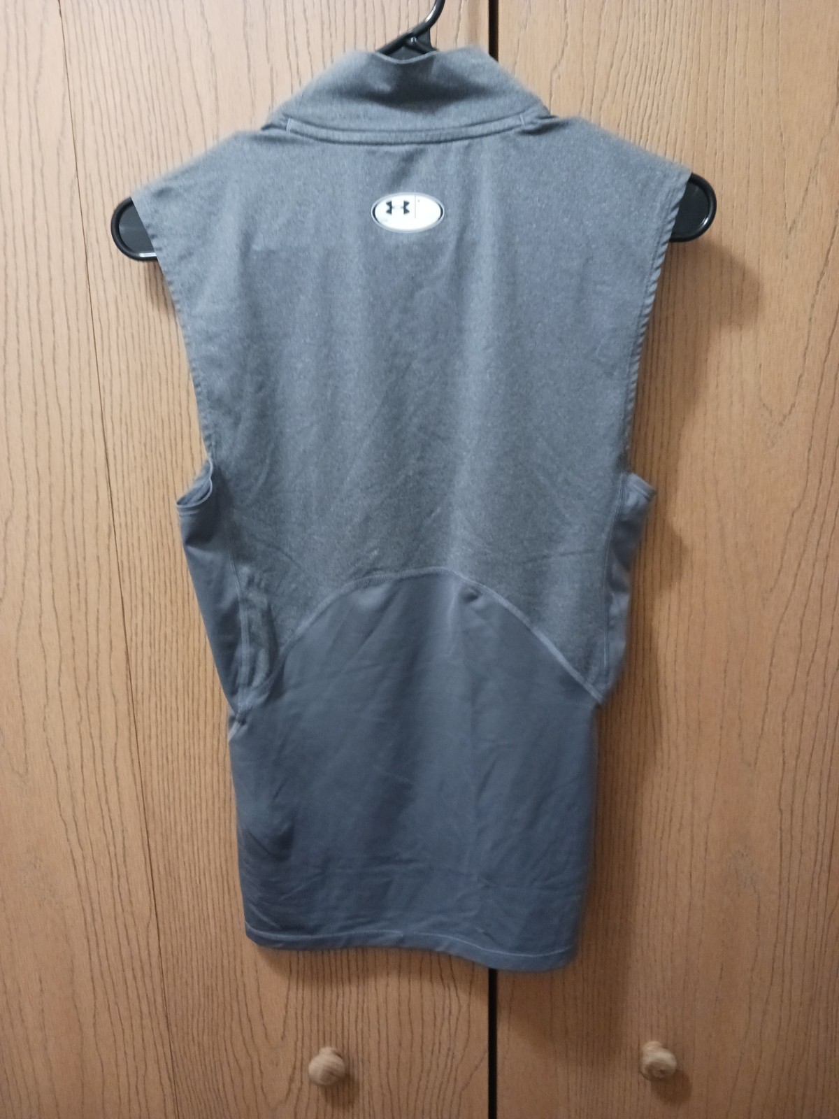 Under Armour HeatGear Mock Men’s Sleeveless Tank Medium Compression Gray