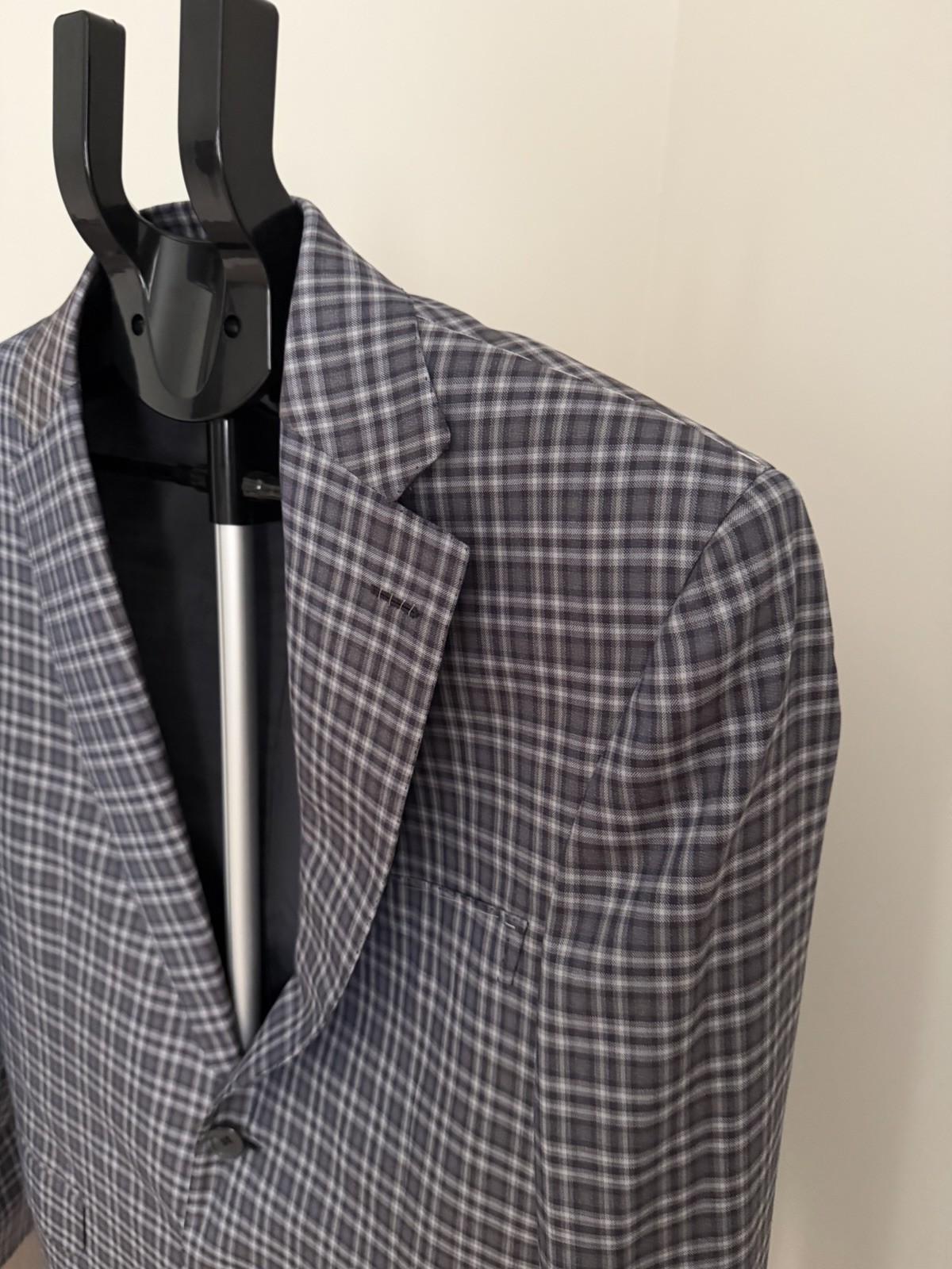 Brioni Ravello Light Purple Plaid Wool Blazer 38R US / 48 EU NWT Made In Italy