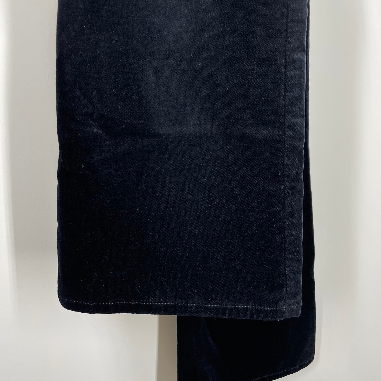 RAG & BONE 10 Inch Crop Flare Jeans in Black Velvet 28