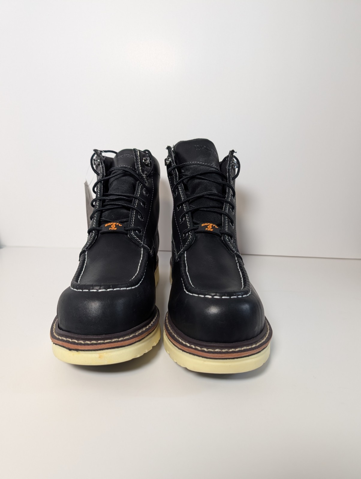 NEW Wolverine Men’s I-90 DuraShocks sz 10.5M Moc-Toe 6″ Industrial Safety Boot