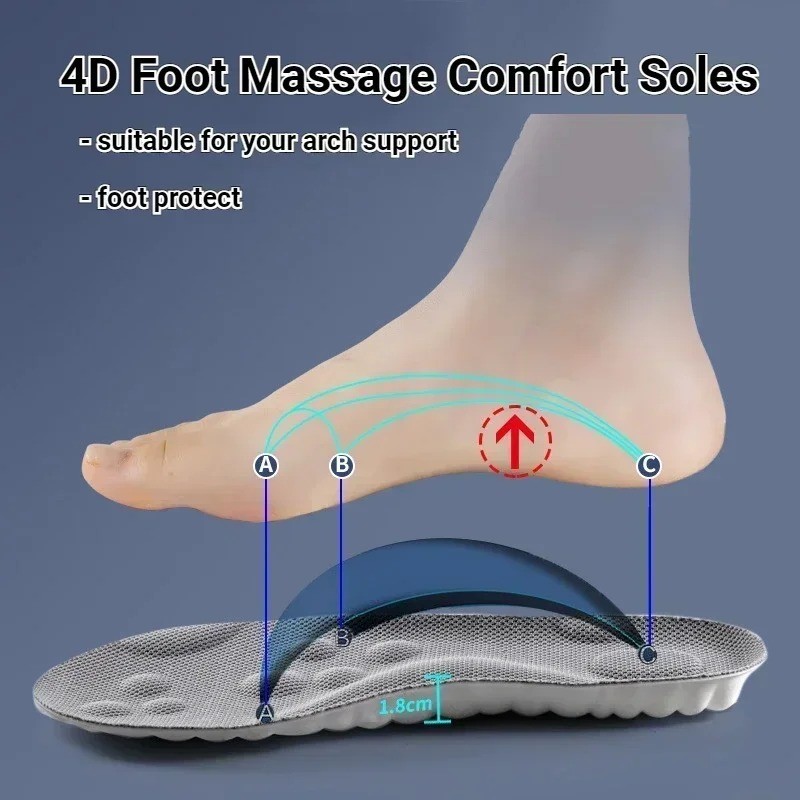 Original Stepprs Comfort Shoe Insoles Steppers Cloud Soles for Men & Women