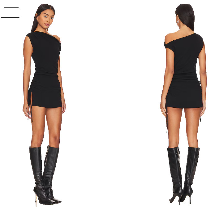 Lioness REVOLVE Original Sin Mini Dress Black size M NWT