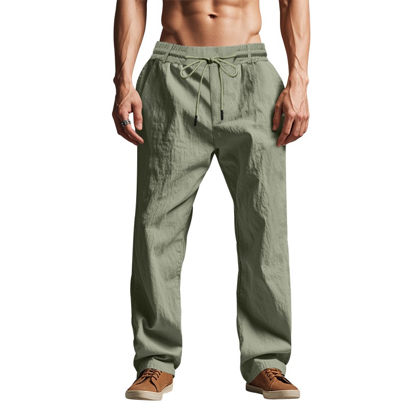 Four Seasons Comfortable Loose Drawstring Casual Pants