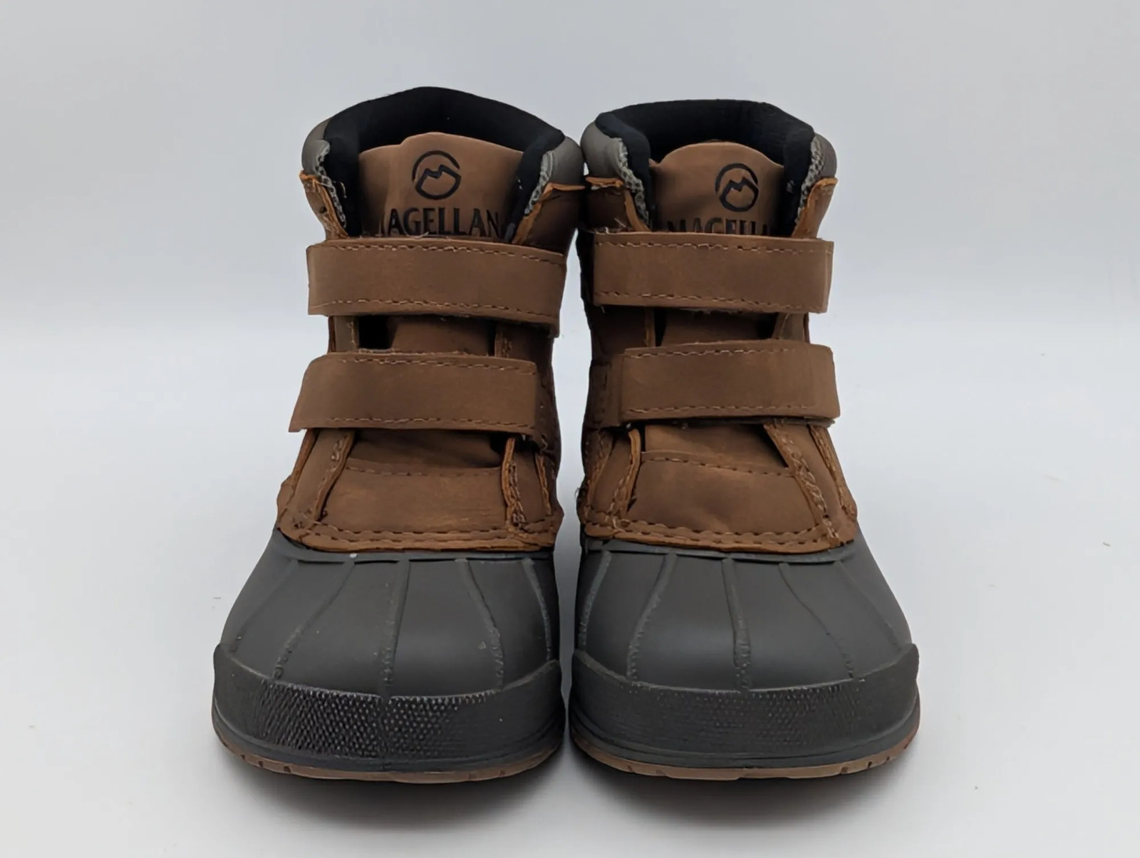 Magellan Outdoors Toddler Boys Winter Snow Duck Boots Size 10 Brown All Weather