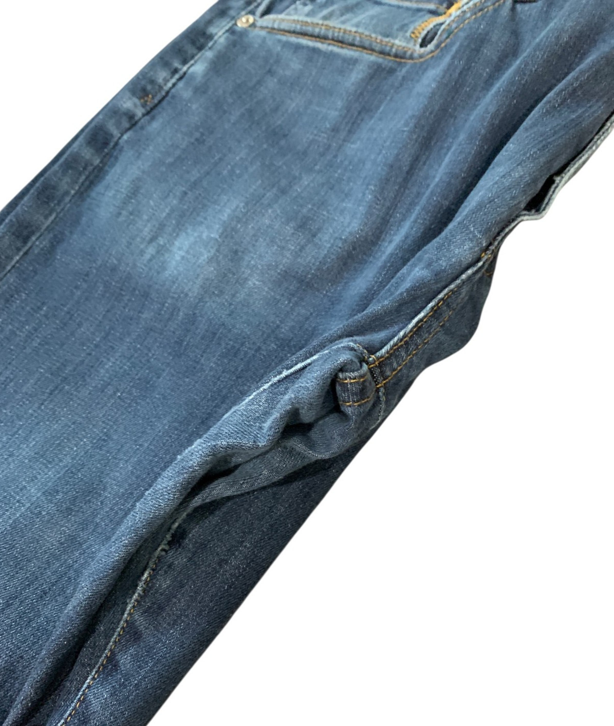 AG Adriano Goldschmied The Protégé Jeans Mens 36×32 Whiskering Med Wash Made USA