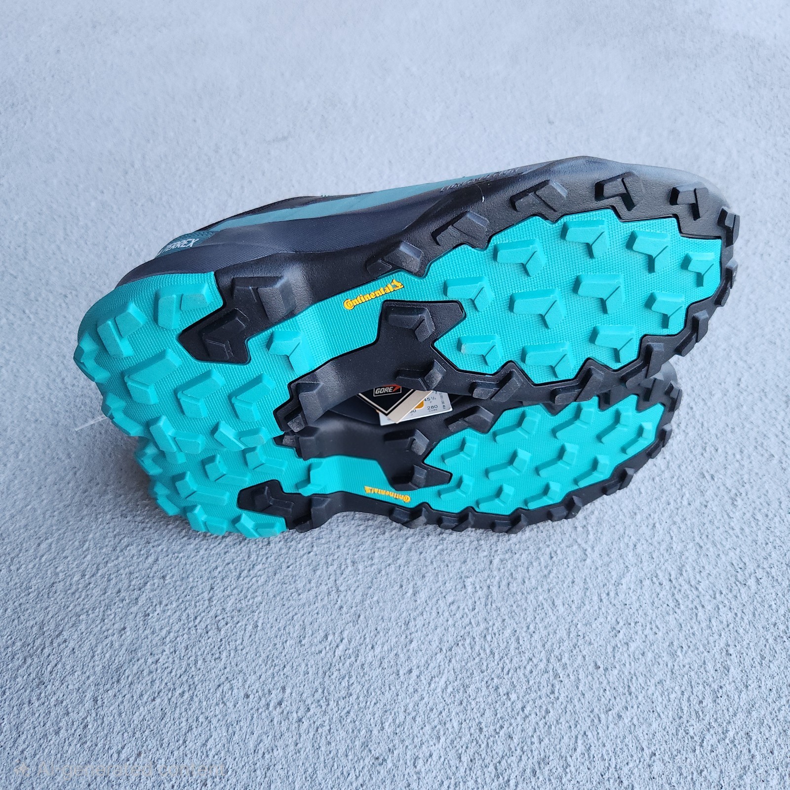 ADIDAS Terrex Skychaser AX5 Gore-tex Hiking Shoes Mens 11 US Blue Green JQ2209