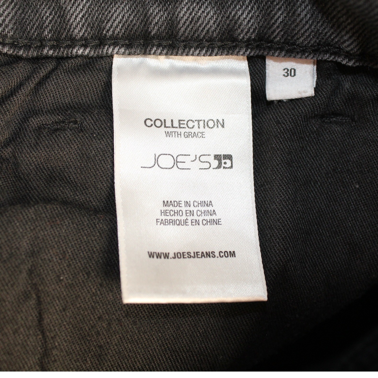 Joe’s Jeans The Tulie Skirt With Grace Denim Midi Vintage Stretch Size 30