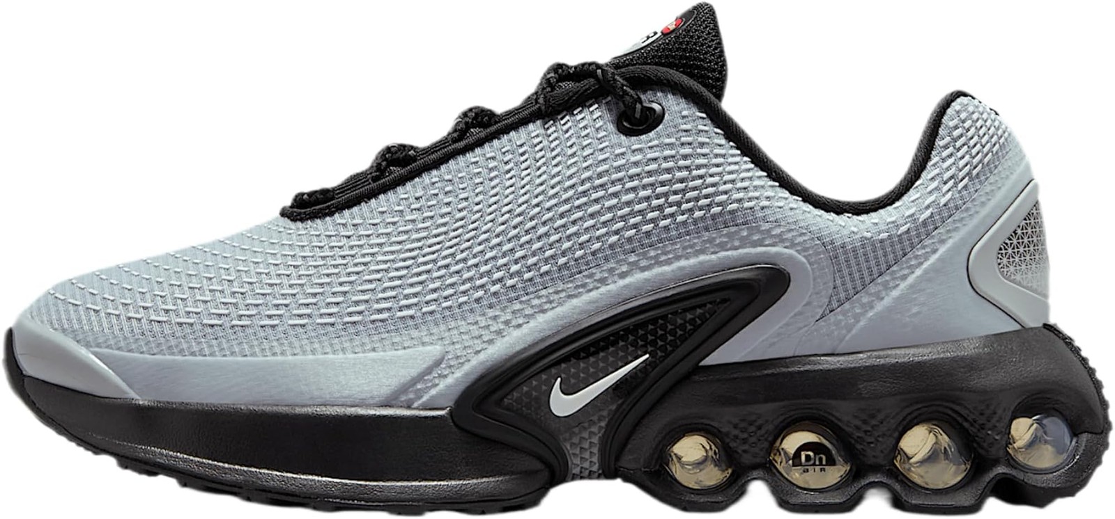 Nike Air Max Dn Big Kids’ Shoes (HV6419-001, Wolf Grey/Black/Anthracite/Summit W