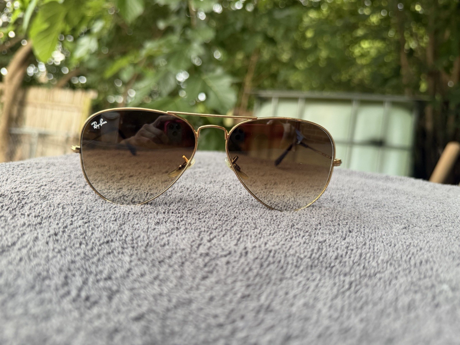 Ray-Ban Sunglasses RB3025 58 Aviator Classic Arista Gold Frame